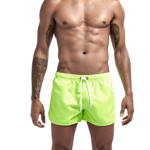 Solid Swimwear Men Swimming Trunks Mens Swim Briefs Maillot De Bain Homme Bathing Suit Bermuda Surf Beach Wear Man Board Shorts