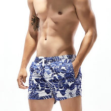 Load image into Gallery viewer, Man's Sport Short Pants Prints Flower Running GYM Swim Shorts Plus Size Swimwear Men Surf Boardshorts Summer Swimsuit