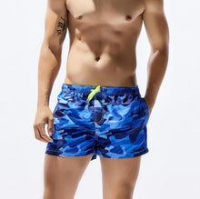 Load image into Gallery viewer, Short Pants Men Summer Beach Shorts Men Swimwear Quick Drying Camouflage Swimsuit Trunks Gay Beach Shorts Comfortable Swimwear