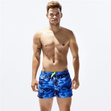 Load image into Gallery viewer, Short Pants Men Summer Beach Shorts Men Swimwear Quick Drying Camouflage Swimsuit Trunks Gay Beach Shorts Comfortable Swimwear