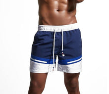 Load image into Gallery viewer, Plus Size Solid Mens Breathable Swim Trunks Pants Swimwear Shorts Slim Wear Briefs Solid Beachwear Shorts Maillot De Bain 2019