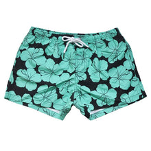 Load image into Gallery viewer, men's Brand Sport Beach Shorts Running Surfing Pants Flower Printed Matching Speed Q-dry Swimming Trunks Swimmwear Plus Size