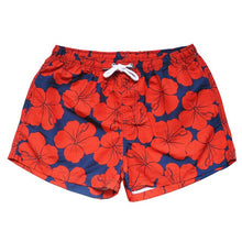 Load image into Gallery viewer, men's Brand Sport Beach Shorts Running Surfing Pants Flower Printed Matching Speed Q-dry Swimming Trunks Swimmwear Plus Size