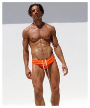 Load image into Gallery viewer, 2019 New Arrival Swimwear Sexy Mens Swim Suits Gay Pouch Flamingo Summer Triangular Swimming Briefs Mens Swimwear