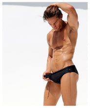 Load image into Gallery viewer, 2019 New Arrival Swimwear Sexy Mens Swim Suits Gay Pouch Flamingo Summer Triangular Swimming Briefs Mens Swimwear