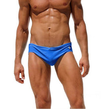 Load image into Gallery viewer, 2019 New Arrival Swimwear Sexy Mens Swim Suits Gay Pouch Flamingo Summer Triangular Swimming Briefs Mens Swimwear