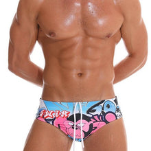 Load image into Gallery viewer, 2019 Push Up Pad Mens Swim Briefs Sexy Gay Men Swimwear Bikini Swimsuit Swimming Trunks Male Beach Bathing Suit Surf Wear Sunga