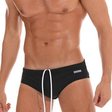 Load image into Gallery viewer, 2019 Push Up Pad Mens Swim Briefs Sexy Gay Men Swimwear Bikini Swimsuit Swimming Trunks Male Beach Bathing Suit Surf Wear Sunga
